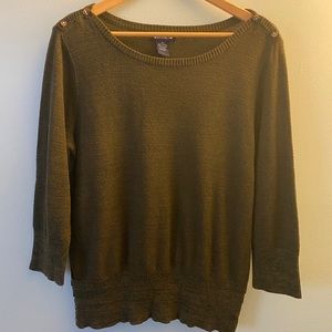 Architect Olive Green Sweater